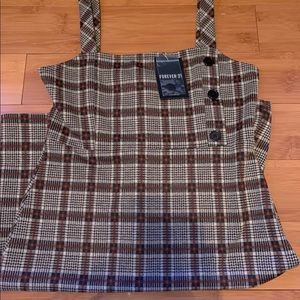 forever 21 plaid dress